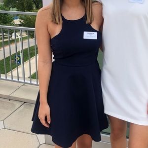 Navy Blue Dress